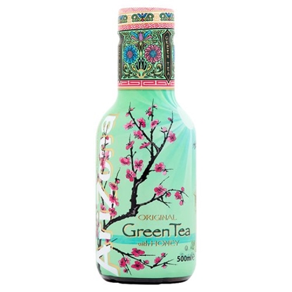 Picture of ARIZONA GREEN TEA & HONEY 500ML x 6