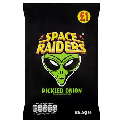 Picture of PM £1.35 SPACE RAIDERS PICKLED ONION 70g x 20