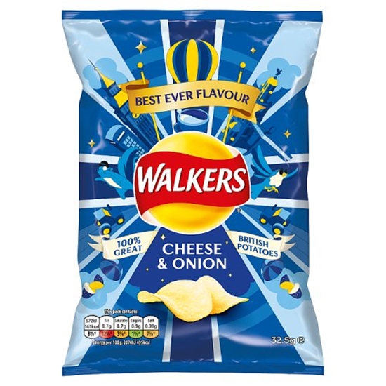 Picture of WALKERS CHEESE & ONION STD.x32