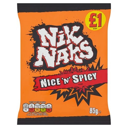 Picture of PM £1 NIK NAKS NICE N SPICY  x 20
