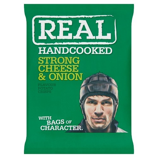 Picture of REAL CRISPS CHEESE & ONION 35G x 24