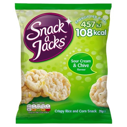 Picture of SNACK A JACKS SOUR CREAM & CHIVE x 24