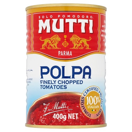 Picture of MUTTI FINELY CHOPPED TOMATOES 400G X 12