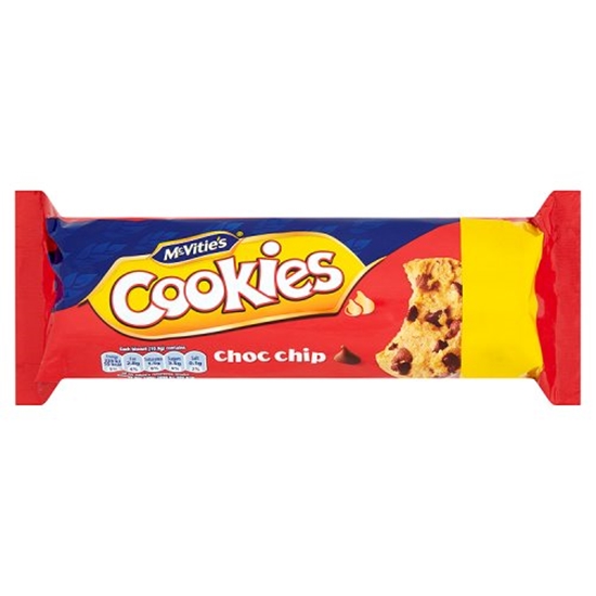 Picture of PM £1.35 MCVITIES  CHOC CHIP COOKIES 150G x12