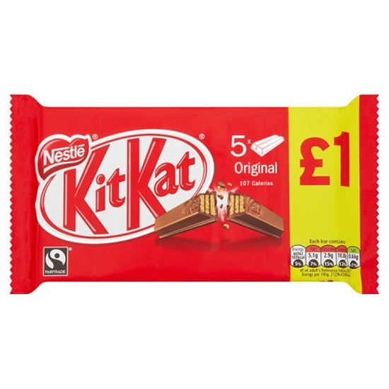 Picture of PM £1.69 KIT KAT 2 FINGER 6 PACK X 20