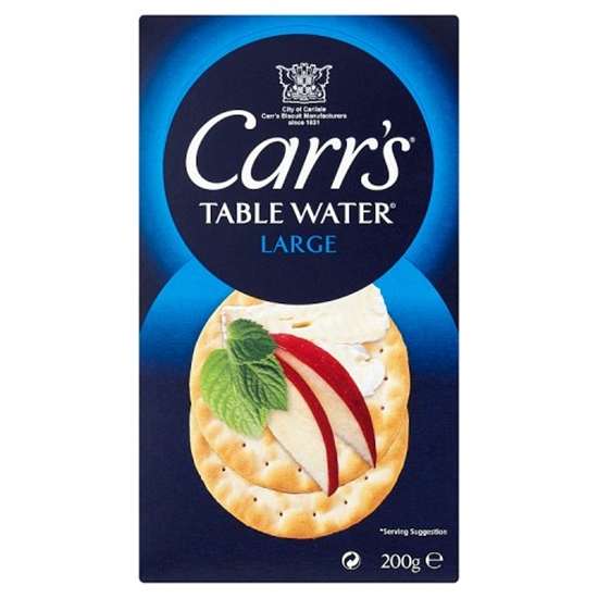 Picture of CARRS TABLE WATER BISC.200Gx6