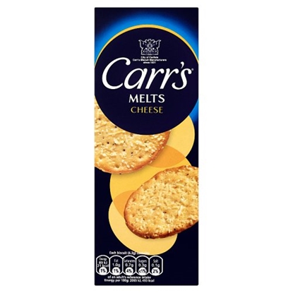 Picture of CARRS CHEESE MELTS  150Gx12