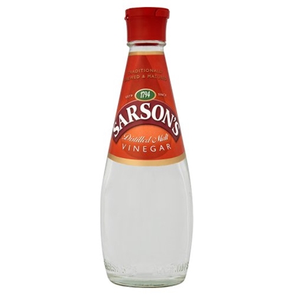 Picture of SARSONS DIST.WHITE VINEGAR 250ML X 12