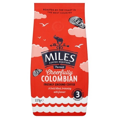 Picture of MILES*PURE*GROUND COLOMBIAN COFF 227G X12