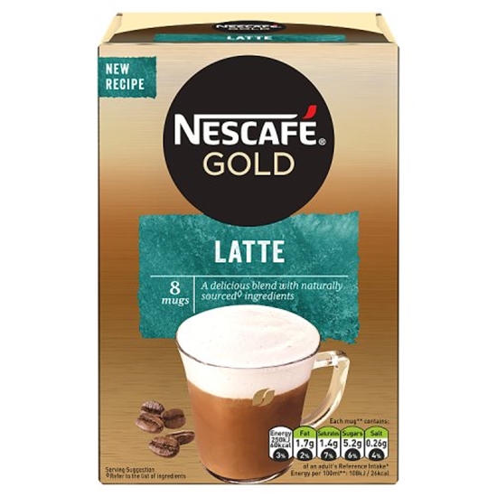 Picture of NESCAFE LATTE SACHETS (box)  8'S X 6