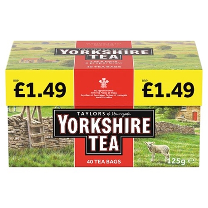 Picture of PM £1.95 YORKSHIRE TEA 40S X 5