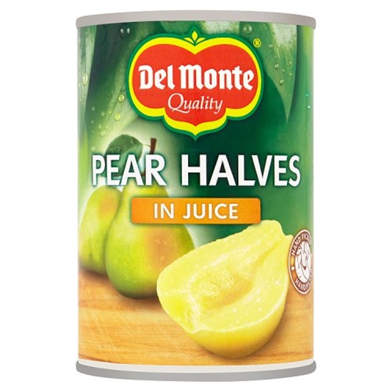 Picture of DEL MONTE PEAR HALVES IN JUICE 415G X 12