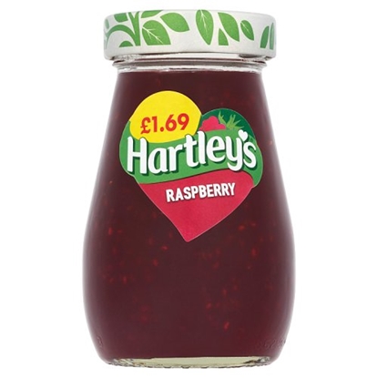 Picture of PM £1.99 HARTLEYS RASPBERRY JAM 300G x 6