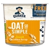 Picture of QUAKER OAT SO SIMPLE POTS GOLDEN/SYRUP  X 8