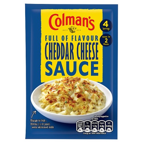 Picture of COLMANS CHEESE SAUCE 40G X 16