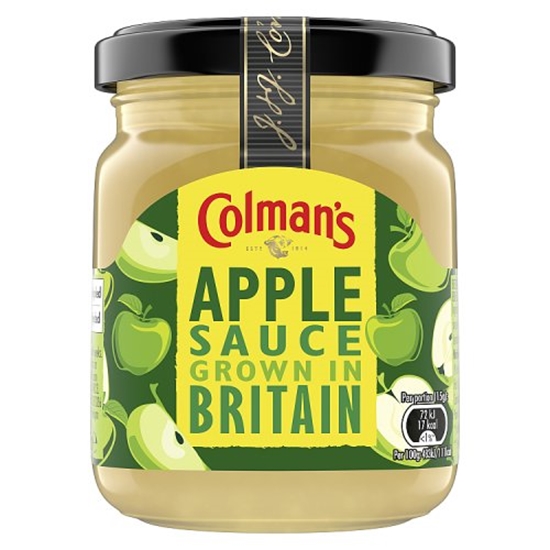 Picture of COLMANS APPLE SAUCE 155G X 8