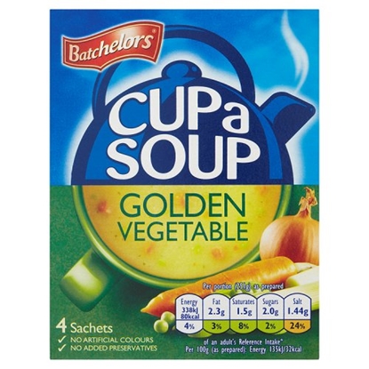 Picture of *NON PM* BATCHELORS CUP A SOUP GOLD VEG X 9