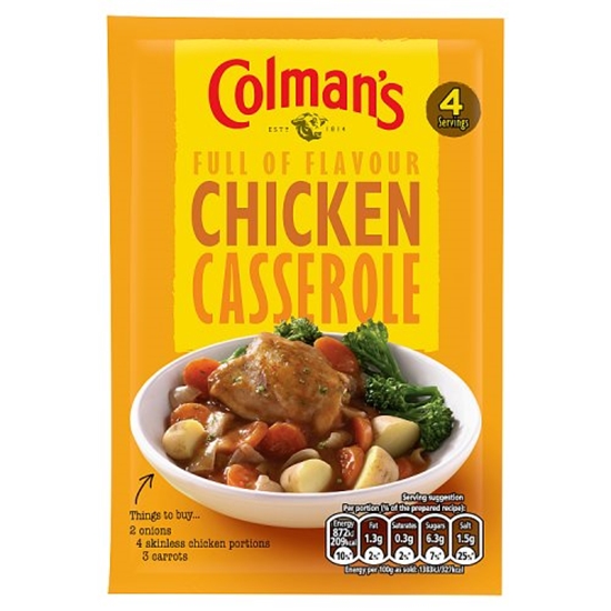 Picture of COLMANS CHICKEN CASSEROLE MIX X 16