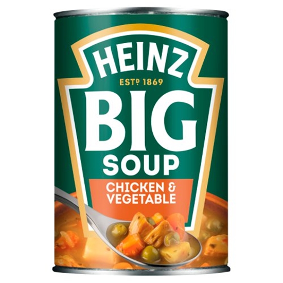 Picture of *NON PM * HEINZ BIG SOUP CHICKEN & VEGETABLE X 12