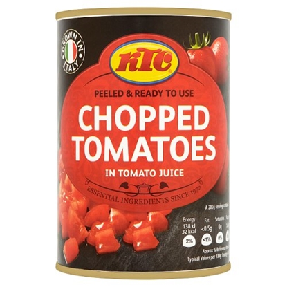 Picture of KTC CHOPPED TOMATOES 400G x 12