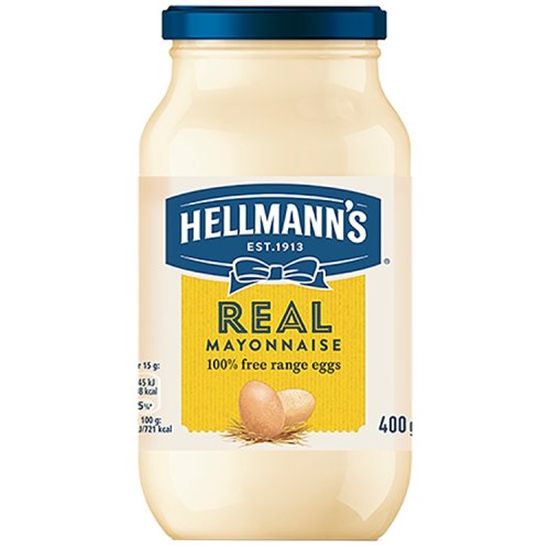 Picture of HELLMANNS MAYONNAISE 400G X 12 