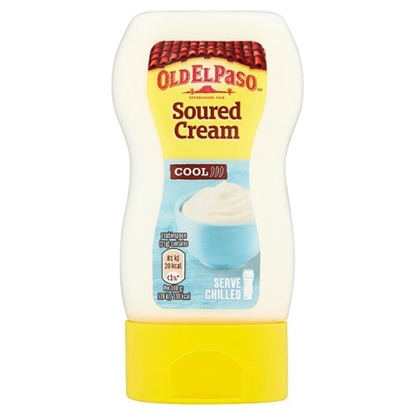 Picture of OLD EL PASO SOUR CREAM SQUEEZY 230Gx8