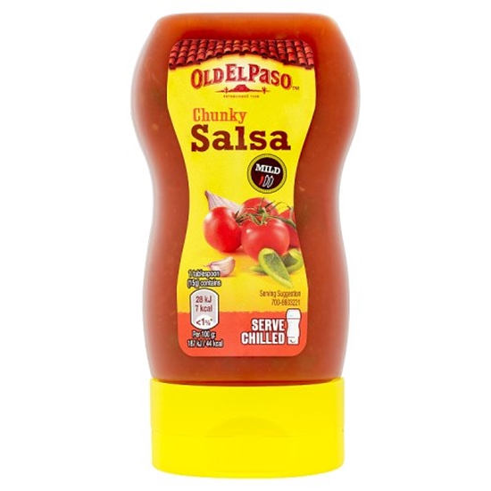 Picture of OLD EL PASO SALSA SQUEEZY 238G  X 8