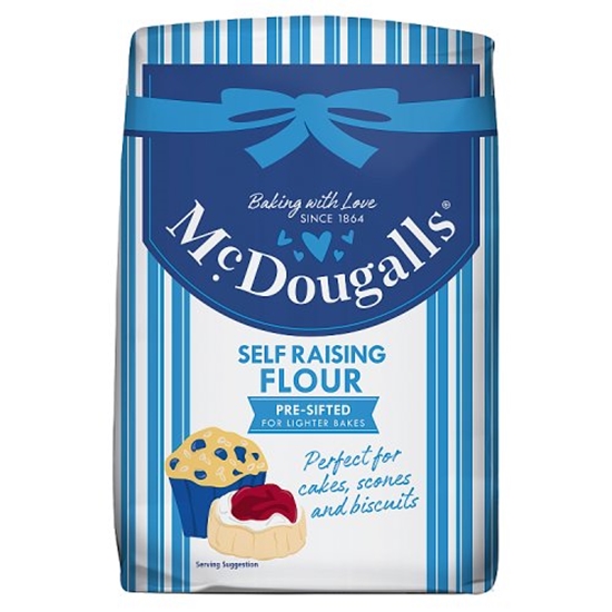 Picture of MCDOUGALLS SELF RAISING FLOUR 1.1KG X 10