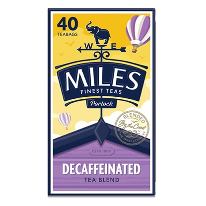 Picture of MILES**DECAFF**TEABAGS 40s x6