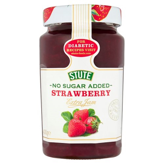 Picture of STUTE DIABETIC STRAWBERRY JAM 430G X 6