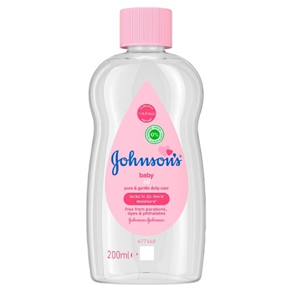 Picture of JOHNSONS BABY OIL 200MLS X 6