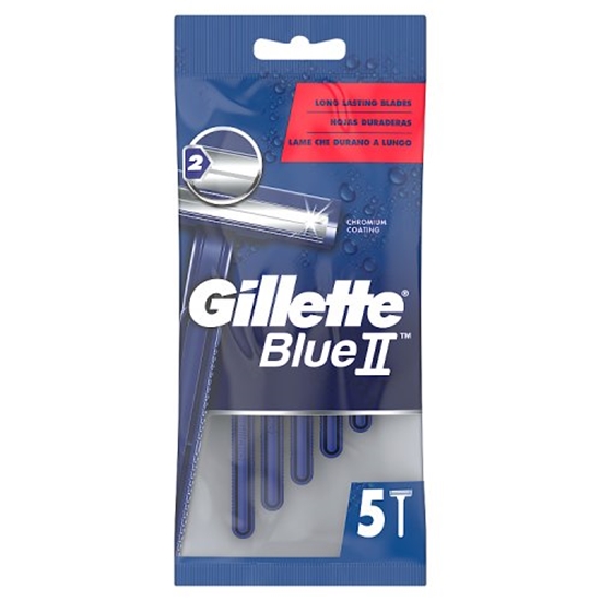 Picture of GILLETTE BLUE II *MENS* RAZORS 5PK X 6