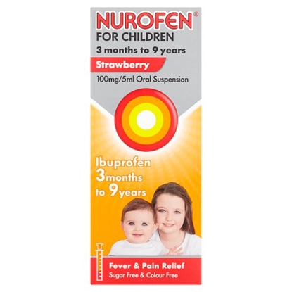 Picture of NUROFEN FOR CHILDREN 100ML X 6