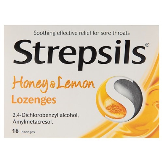 Picture of STREPSILS HONEY & LEMON 16's x 12