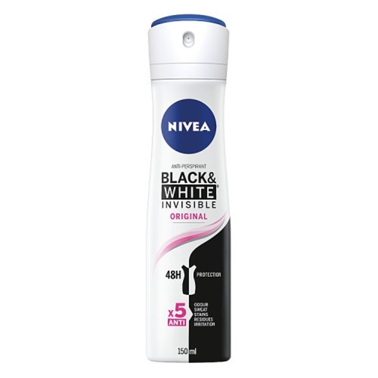 Picture of NIVEA WOMAN ANTI PERSPERANT BLACK & WHITE 150G X 6