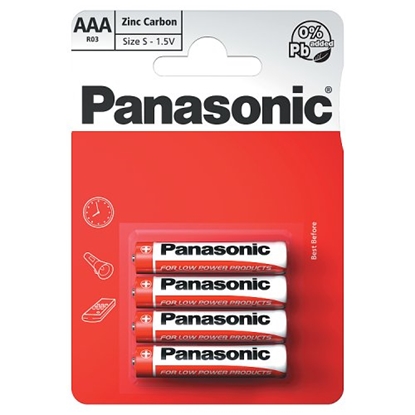 Picture of PANASONIC ZINC *AAA* 4S X 12