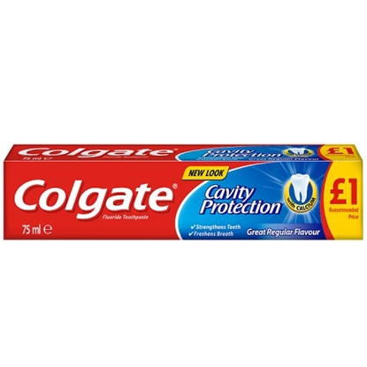 Picture of PM £1 COLGATE TOOTHPASTE CAVITY PROTECT 75ML X 12