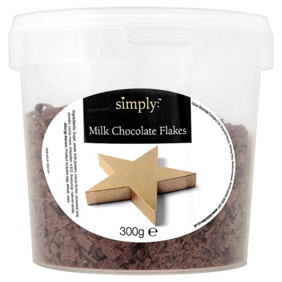 Picture of DARK CHOCOLATE FLAKES 1KG