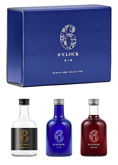 Picture of 6 O CLOCK GIN TRIO 5CL X 6 