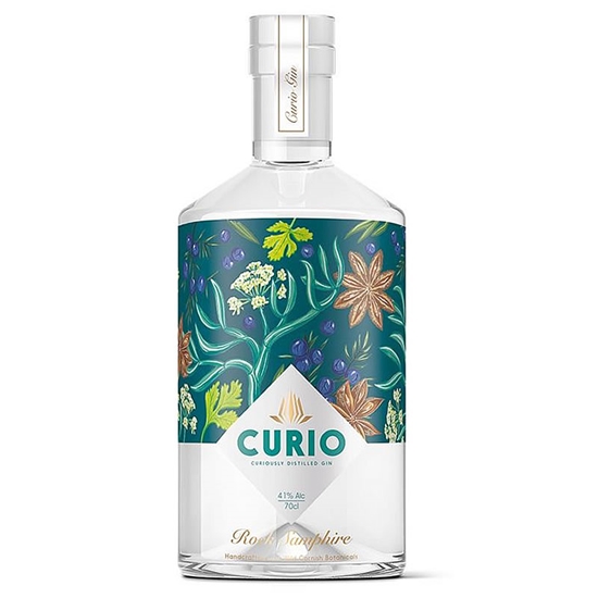 Picture of CURIO ROCK SAMPHIRE GIN 70CLx6