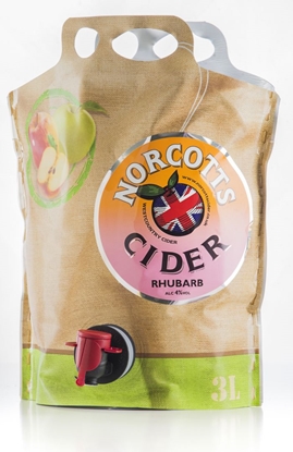 Picture of NORCOTTS RHUBARB CIDER POUCH 3Lx4