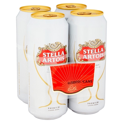 Picture of STELLA ARTOIS 440ML 4 PACK X 6 