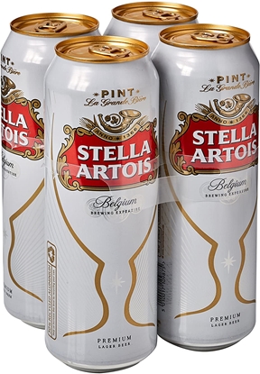 Picture of STELLA *PINT* CANS 568ML 4PK X 6 