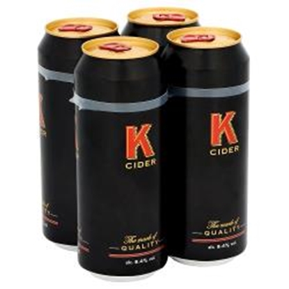 Picture of K CIDER 500MLS 4PK X 6        