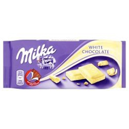 Picture of MILKA WHITE 100g x 22