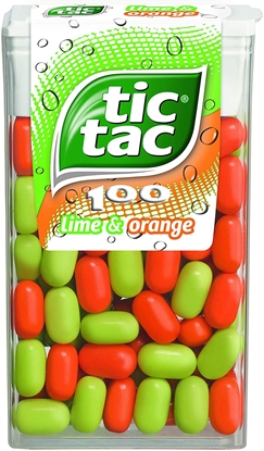 Picture of TIC TAC LIME & ORANGE 18g X 24