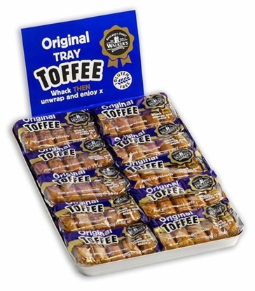 Picture of WALKERS TRAY TOFFEE *ORIGINAL* 100G X 10