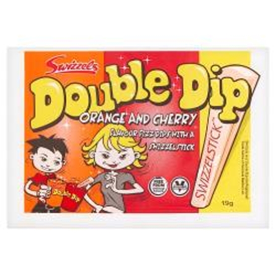 Picture of SWIZZELS DOUBLE DIP ORANGE&CHERRY  x 36 