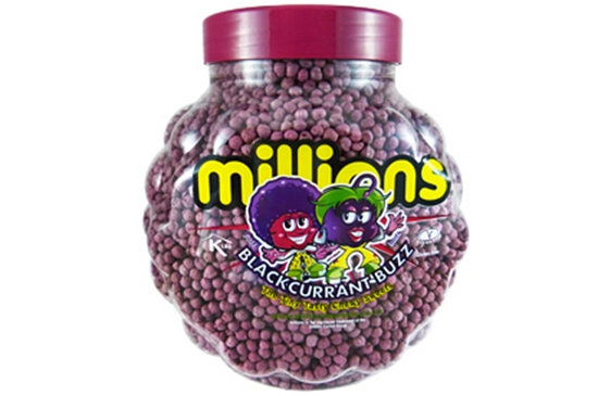 Picture of MILLIONS BLACKCURRANT X 2.27KG JAR