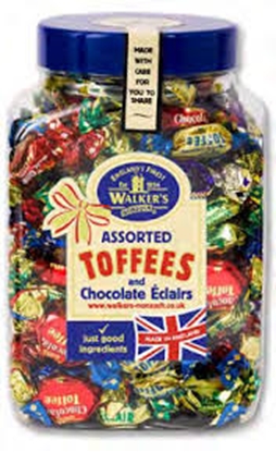 Picture of WALKERS W/O ASSORTED TOFFEE AND ECLAIR 2.5KG BAG